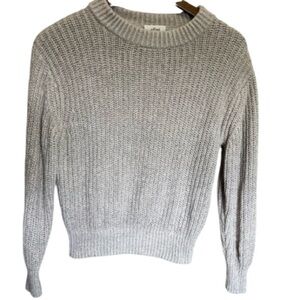 Wilfred Aritzia Beige Essentials Chenille Crew Neck Sweater Women’s XS